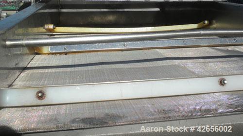 Used Stainless Steel Witte Vibratory Dewatering Dryer