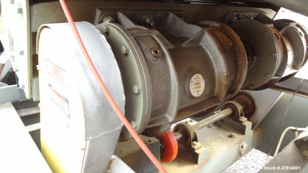 Used Witte Vibrating Fluid Bed Dryer System, 304 Stainless Steel