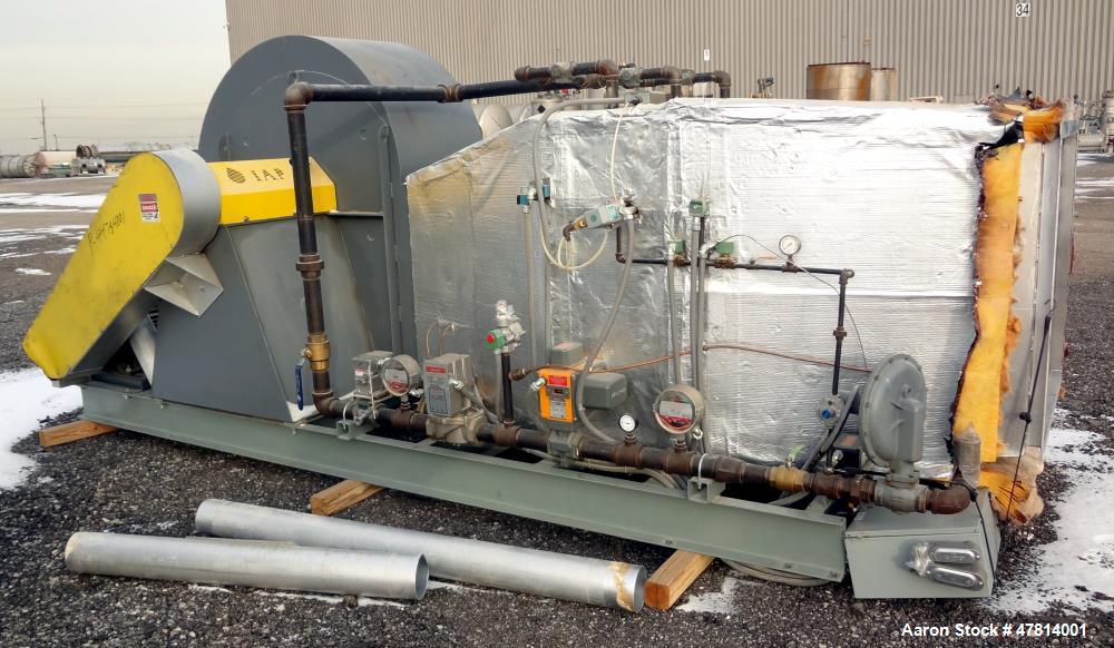 Used Witte Vibrating Fluid Bed Dryer System, 304 Stainless Steel