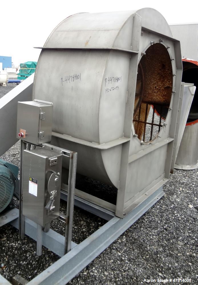 Used Witte Vibrating Fluid Bed Dryer System, 304 Stainless Steel