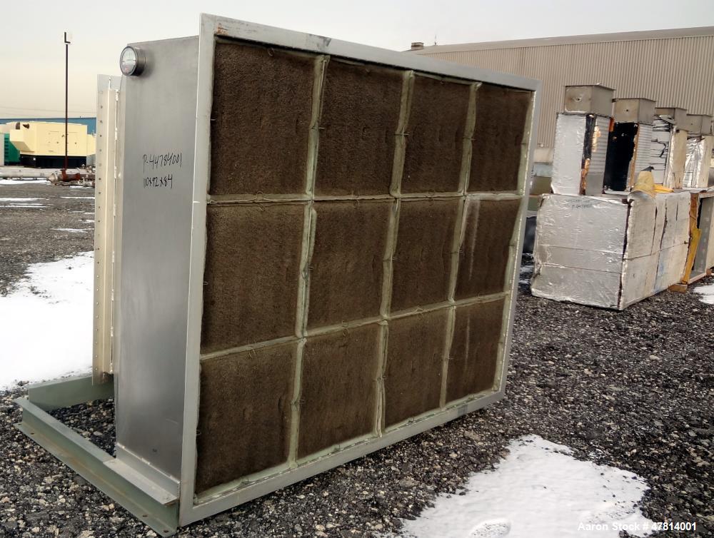 Used Witte Vibrating Fluid Bed Dryer System, 304 Stainless Steel
