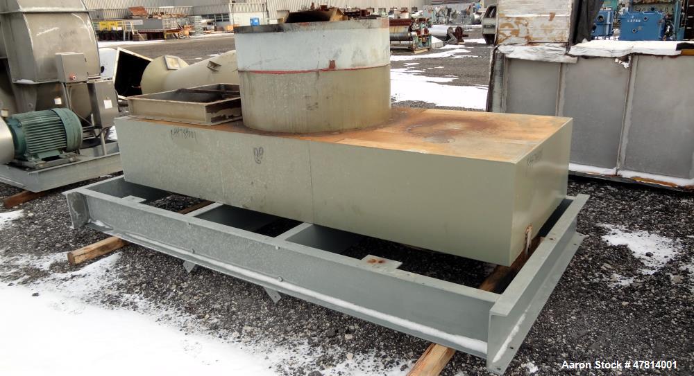 Used Witte Vibrating Fluid Bed Dryer System, 304 Stainless Steel