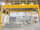 Used Carman Industries Model FBP-422, Industrial Vibrating Fluid Bed Dryer and Cooler Processor