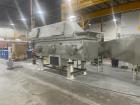 Used Carman Industries Model FBP-422, Industrial Vibrating Fluid Bed Dryer and Cooler Processor