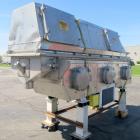 Used Carman FBP-422 Vibrating Fluid Bed Dryer & Cooler – 5,000 Lbs/Hr Capacity