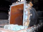 Used Carman Industries Vibrating Fluid Bed Dryer, model FBP-562, stainless steel contact surfaces, 45.5
