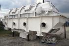 Used Carrier Vibrating Equipment Fluid-Flow Vibrating Fluid Bed Dryer/Cooler, model 7260S, 304 stainless steel. Approximately 72