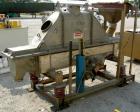 USED: Carrier Vibratory Continuous Fluid Bed Dryer, model FTAD1240S14GA, stainless steel. Approximate 10