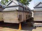 Used Carrier Vibrating Fluidized Bed Dryer, Model QAD 72120S. 5'6