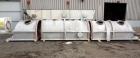 Used Carrier Vibrating Equipment Fluid-Flow Vibrating Fluid Bed Dryer / Cooler, Model QAD/C-7260. 304 Stainless Steel. Overall size 84