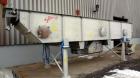 Used Carrier Vibrating Equipment Fluid-Flow Vibrating Fluid Bed Dryer / Cooler, Model QAD/C-7260. 304 Stainless Steel. Overall size 84