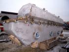 Used Carrier Vibrating Equipment Vibratory Continuous Fluid Bed Dryer/Cooler, model QAD/C3-2460S, 304 stainless steel. Approximate 23