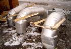 Used Carrier Vibrating Equipment Vibratory Continuous Fluid Bed Dryer/Cooler, model QAD/C3-2460S, 304 stainless steel. Approximate 23