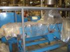 Used-Fluid bed dryer. Stainless steel construction. 3 deck seperation. Approximately 30