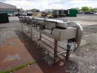 Used Frank Hamachek Machine Company Vibratory Fluid Bed Dryer, Stainless Steel. 16