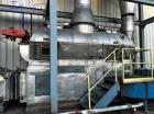 Pre-Owned Barr Rosin Fluid Bed Dryer – Natural Gas Heater, 744 lb/hr Evaporation