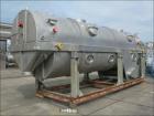 Used GEA Niro VF-F-EX Continuous Fluid Bed Dryer, 304 stainless steel. Component and surface size 134.6 square feet (12.5 m2), bed sizes 62.2