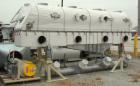 Used General Kinematics Para-Mount Vibratory Continuous Fluid Bed Dryer, Model FBD-F.30X17.625, 316 Stainless Steel. Approximate 30