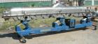 Used Kinergy continuous fluid bed dryer, model KDFBC-12-SD. 304 stainless steel. 12