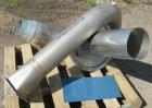 Used Kinergy continuous fluid bed dryer, model KDFBC-12-SD. 304 stainless steel. 12