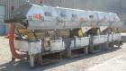 Used Witte Vibratory Continuous Fluid Bed Dryer, 304 Stainless Steel. Approximate 288