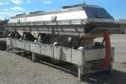 Used Witte Vibratory Continuous Fluid Bed Dryer, 304 Stainless Steel. Approximate 288