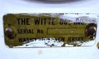 Used Witte Vibrating Fluid Bed Dryer/Cooler, 301 Stainless Steel. Approximate 11-1/2’’ wide x 72