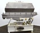 Used Witte Vibrating Fluid Bed Dryer/Cooler, 301 Stainless Steel. Approximate 11-1/2 wide x 72
