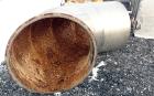 Used Witte Vibrating Fluid Bed Dryer System, 304 Stainless Steel.  (5) Zone, gas heated, rated 8,000,000 btu/hr. Approximately 48” wide x 30’ long wide wedge wire screen.  Driven by a 7.5 hp, 3/60/23...