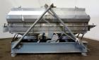 Used Witte Vibrating Fluid Bed Dryer, 304 Stainless Steel, 144