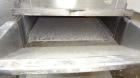 Used Witte Vibrating Fluid Bed Dryer, 304 Stainless Steel, 144