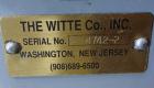 Used Witte Vibrating Fluid Bed Dryer, 304 Stainless Steel, 144