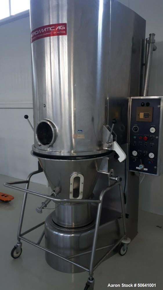 Used- Aeromatic AG S3 Fluid Bed Dryer