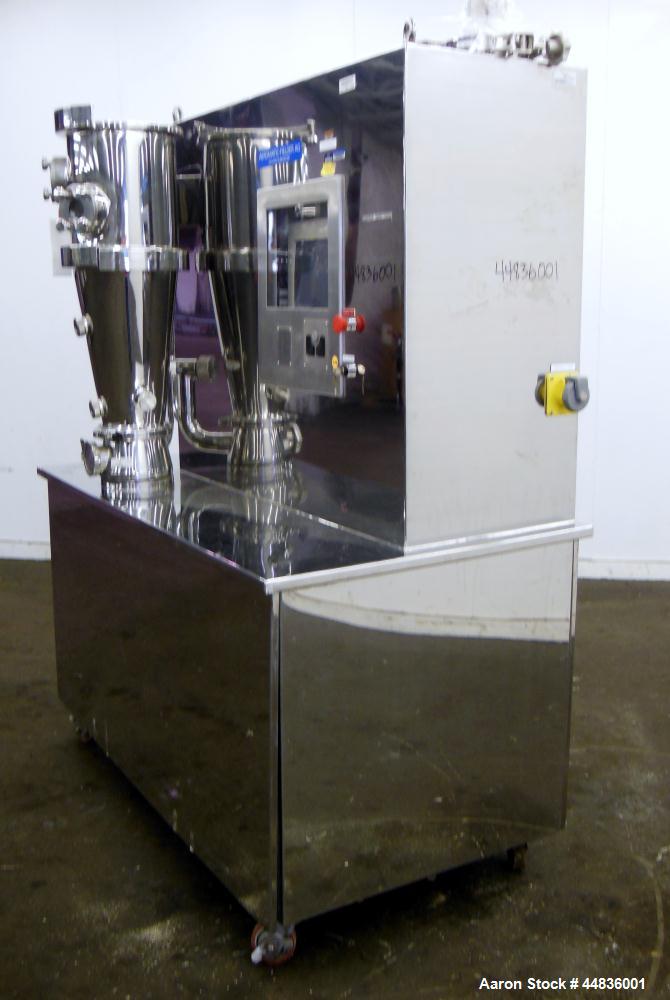 Used- Stainless Steel Gea Niro Aeromatic Fielder Batch Fluid Bed Multi-Processor