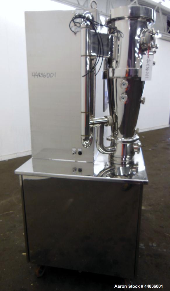 Used Stainless Steel Gea Niro Aeromatic Fielder Batch Fluid Bed Multi-Processor
