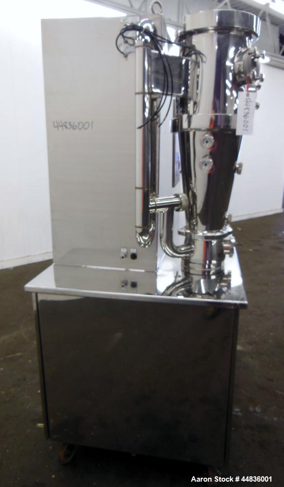 Used- Stainless Steel Gea Niro Aeromatic Fielder Batch Fluid Bed Multi-Processor