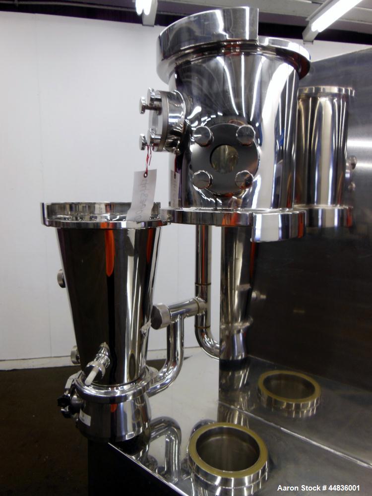 Used Stainless Steel Gea Niro Aeromatic Fielder Batch Fluid Bed Multi-Processor