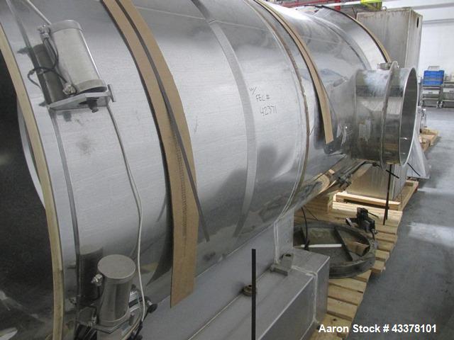 Used Aeromatic Fluid Bed Dryer, Model S-8/2. Stainless steel product contact surfaces, rated 2 bar internal shock rating, with bowl and control panel, serial# 879043.
