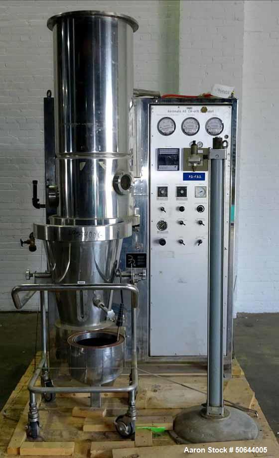 Used Aeromatic (GEA) Fluid Bed Dryer, Model S1.5
