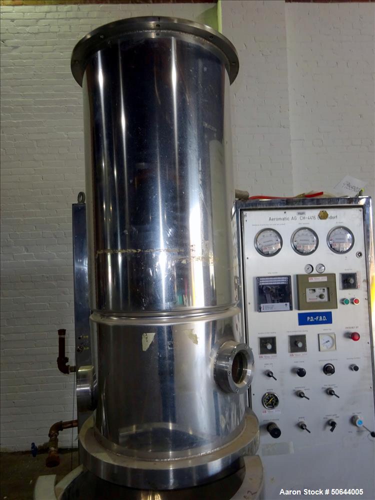 Used Aeromatic (GEA) Fluid Bed Dryer, Model S1.5