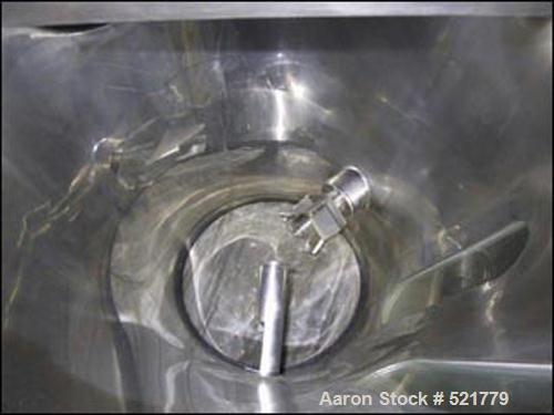USED: Aeromatic/Niro fluid bed dryer, model S2-522.232. 316 stainless steel construction, 3-20 kg batch size, container volume 51 liters, 13.995 K/Cal/Hour heating capacity, 1.6 meters squared filter...