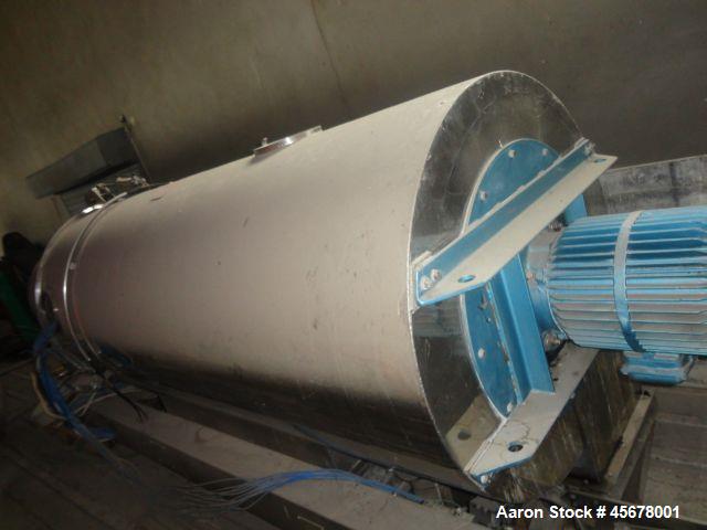 Used- Aeromatic Fluid Bed Dryer, Model ST9. Stainless steel. Capacity 352 lbs (160 kg) / batch.