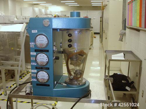 Used Aeromatic Fluid Bed Dryer, Model STREA 1. Plastic shell, 2.3 kW/h heater, 1 kW blower, serial #014772101.