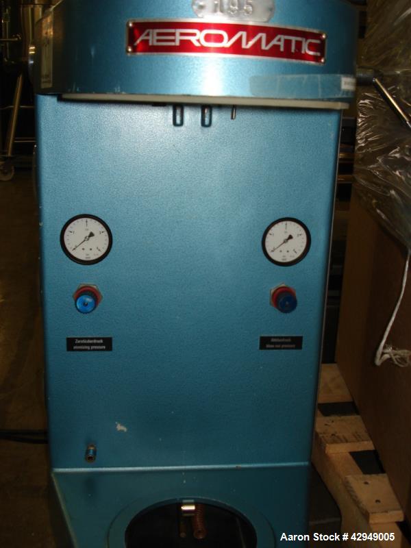 Used STREA 1 Aeromatic Fluid Bed Dryer Serial No. 899017