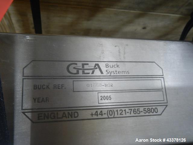 Used Aeromatic Fluid Bed Dryer, Model T/SG7