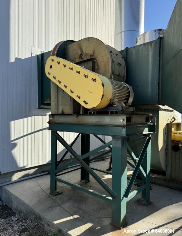 Used Carmen Model FBP-562 Vibratory Fluid Bed Dryer System – 45" x 17'6", Dual Zone, SS, w/ Crusher, Screener, Sifter & Heater
