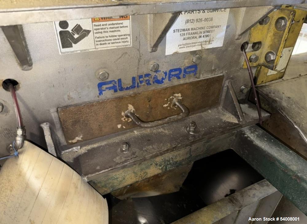 Used Carmen Model FBP-562 Vibratory Fluid Bed Dryer System – 45" x 17'6", Dual Zone, SS, w/ Crusher, Screener, Sifter & Heater