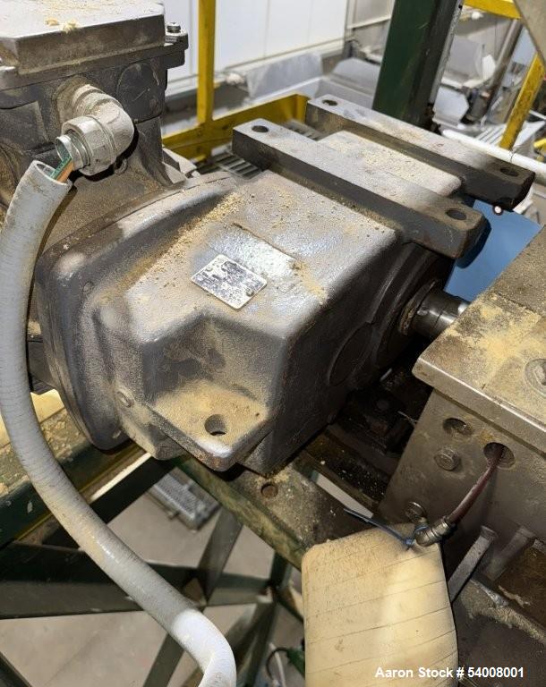 Used Carmen Model FBP-562 Vibratory Fluid Bed Dryer System – 45" x 17'6", Dual Zone, SS, w/ Crusher, Screener, Sifter & Heater