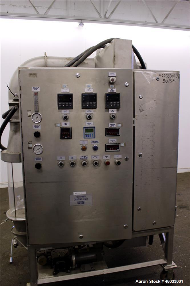 Used Coating Place Inc Wurster Fluid Bed Coating