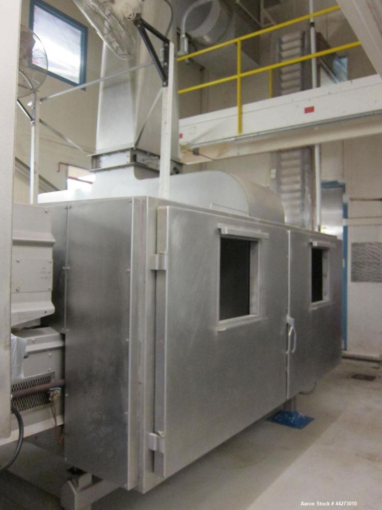 Used FES Approximate 60'' Wide x approximate 27 ft long Rehydrator with approximate 10 ft cooler